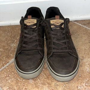Levi’s Men’s Brown Leather Sneakers